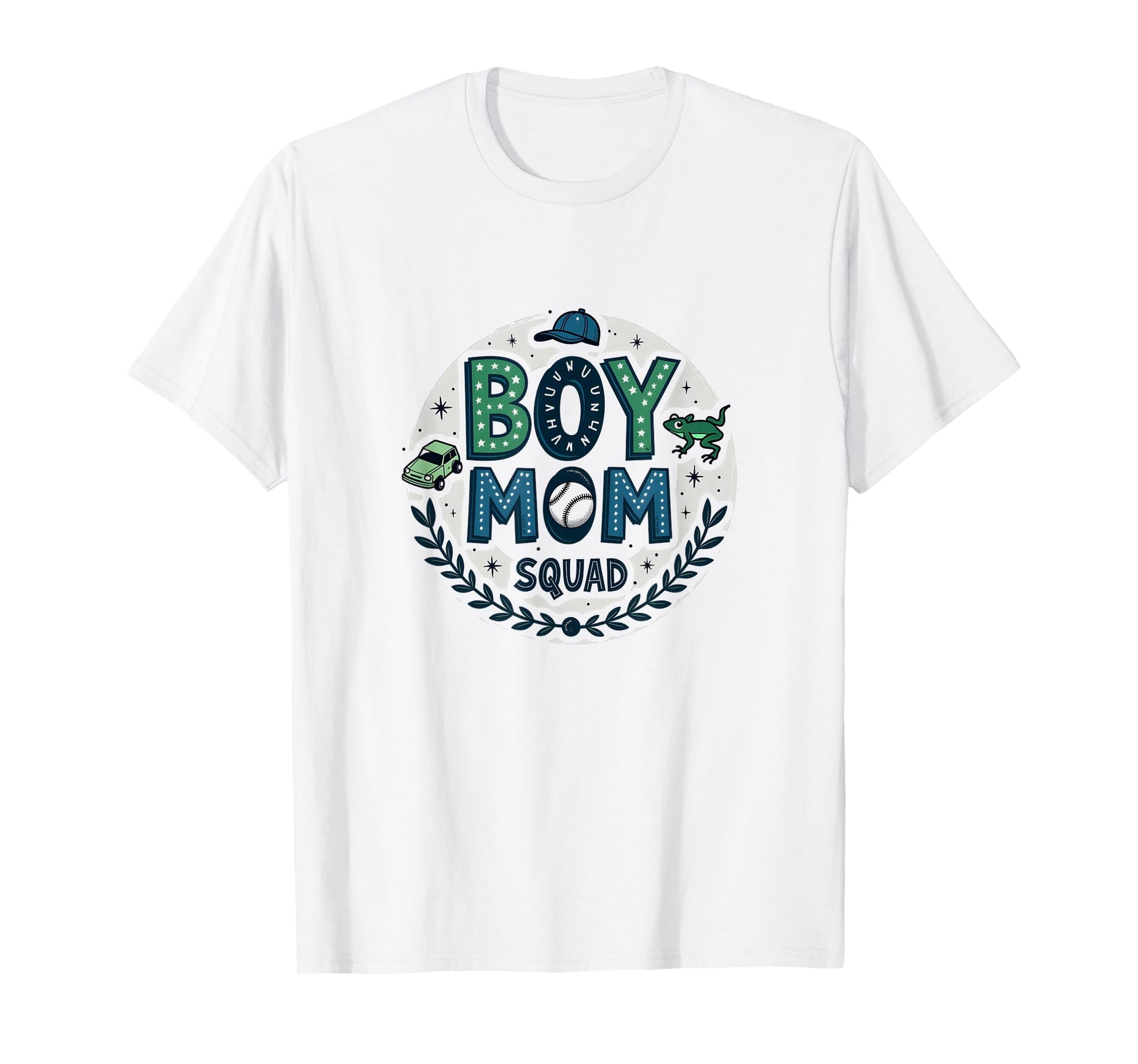 Mom Squad Proud Mama Baseball Cap Frog T-Shirt - Novelty Apparel Unisex - T-Shirt, Sweatshirt, Hoodie