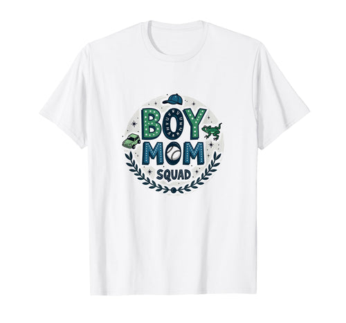 Mom Squad Proud Mama Baseball Cap Frog T-Shirt - Novelty Apparel Unisex - T-Shirt, Sweatshirt, Hoodie