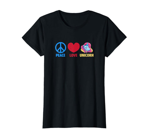 Unicorns Are Peaceful And Lovely Hoodie - Minimalist Print Men Women - T-Shirt, Sweatshirt, Hoodie