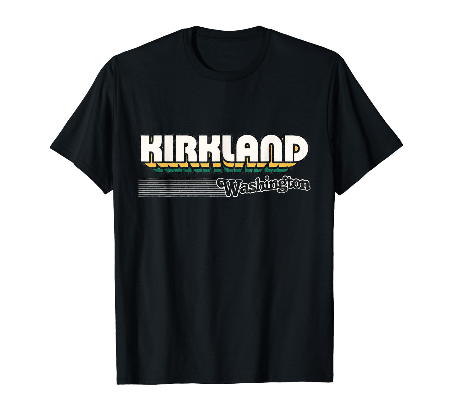 Kirkland Washington Stripes T-Shirt - Graphic Print Unisex - T-Shirt, Sweatshirt, Hoodie