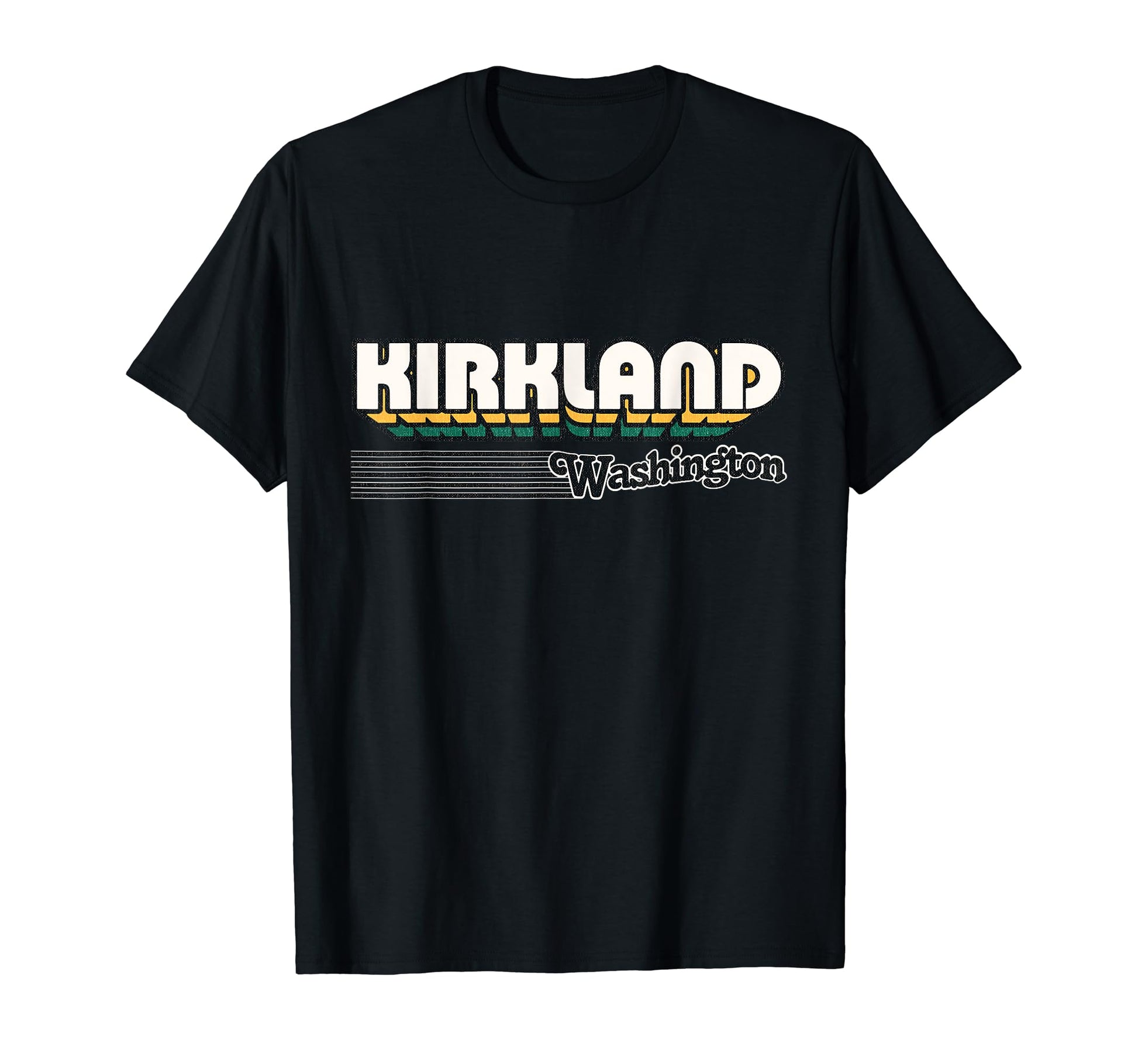 Kirkland Washington Stripes T-Shirt - Graphic Print Unisex - T-Shirt, Sweatshirt, Hoodie