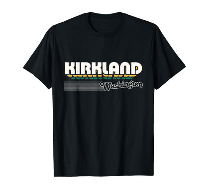 Kirkland Washington Stripes T-Shirt - Graphic Print Unisex - T-Shirt, Sweatshirt, Hoodie