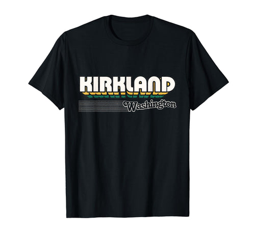 Kirkland Washington Stripes T-Shirt - Graphic Print Unisex - T-Shirt, Sweatshirt, Hoodie