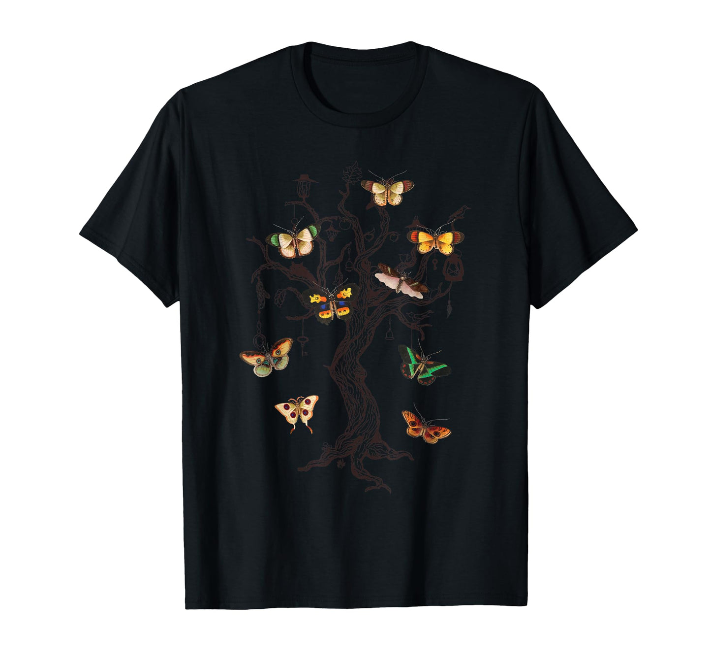 Moth Butterfly Fairycore Aesthetic T-Shirt - Fun Novelty Design Men Women - T-Shirt, Sweatshirt, Hoodie