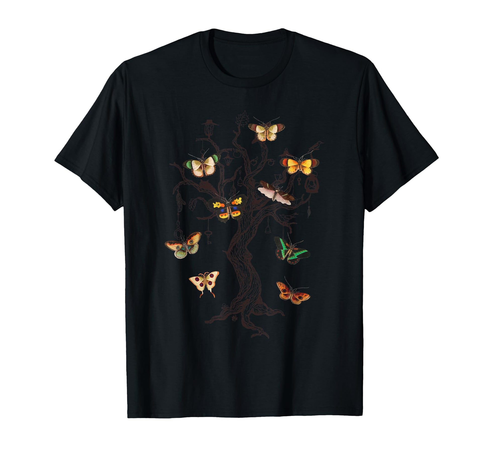 Moth Butterfly Fairycore Aesthetic T-Shirt - Fun Novelty Design Men Women - T-Shirt, Sweatshirt, Hoodie