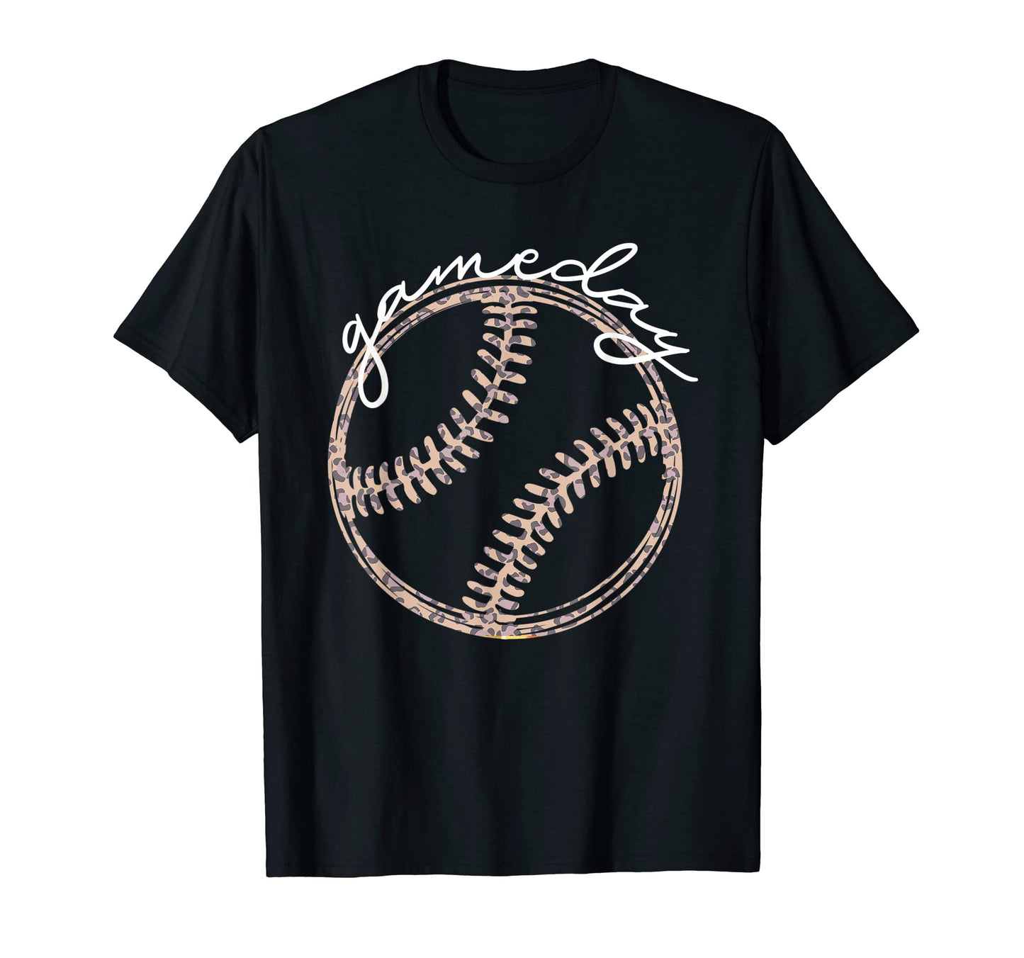 Game Day Baseball Softball Leopard Life T-Shirt - Streetwear Style Unisex - T-Shirt, Sweatshirt, Hoodie