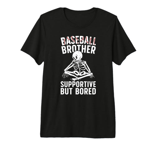 Baseball Brother Supportive Brother T-Shirt - Minimalist Print Men Women - T-Shirt, Sweatshirt, Hoodie