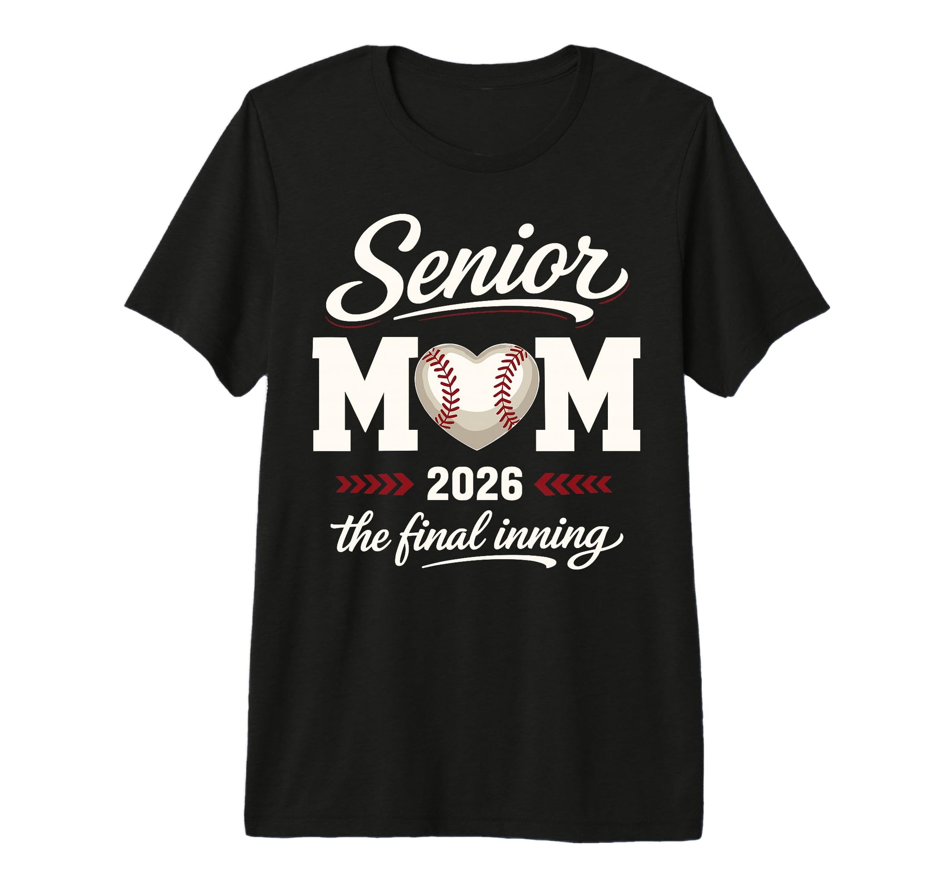 Baseball Senior Mom 2026 Final Inning T-Shirt - Trendy Graphic Men Women - T-Shirt, Sweatshirt, Hoodie