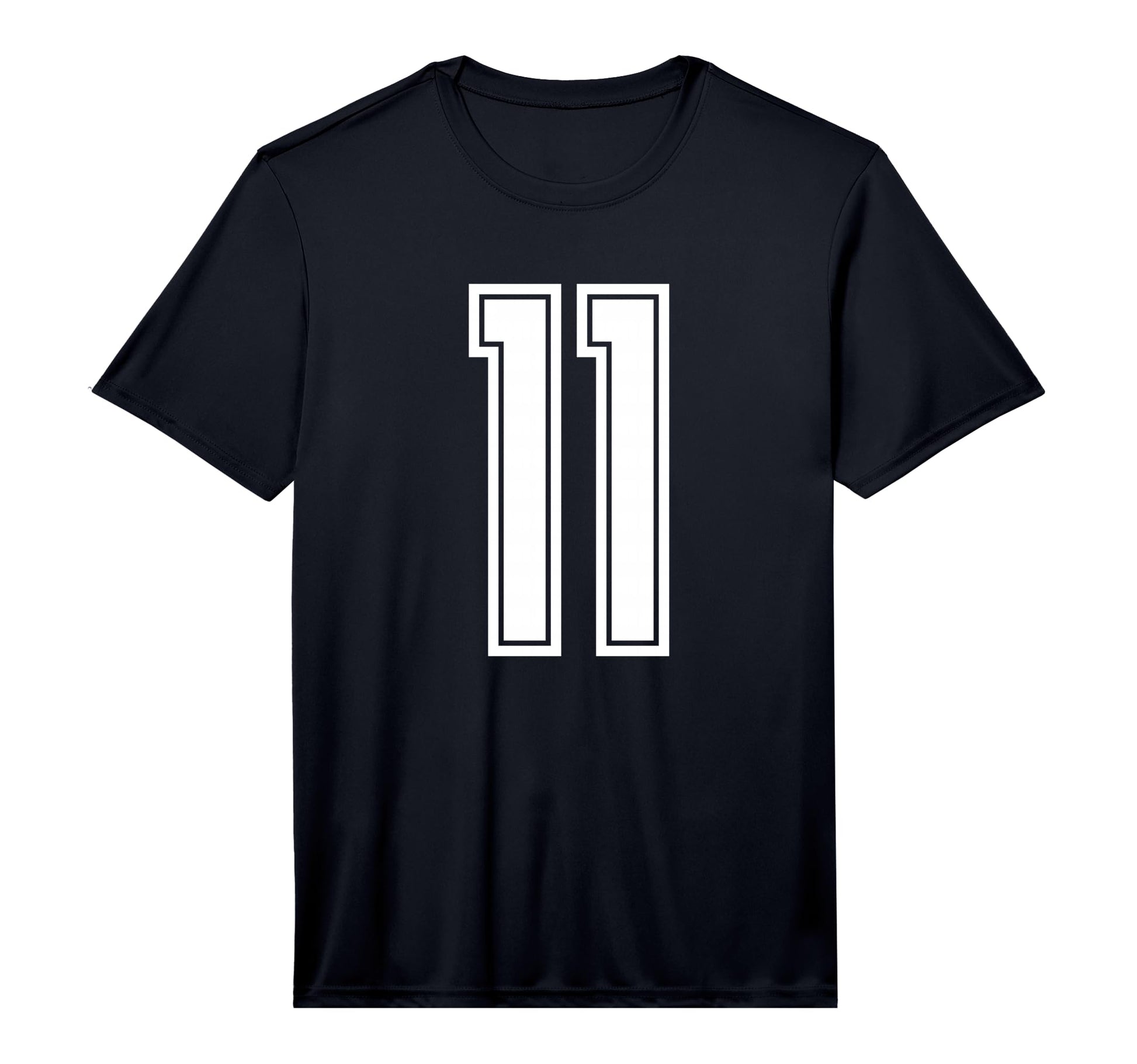 Sport Team White Number 11 Performance T-Shirt - Trendy Graphic Unisex - T-Shirt, Sweatshirt, Hoodie