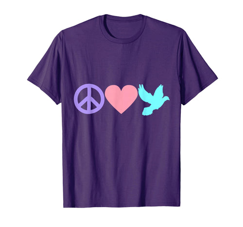 Peace Love Birds T-Shirt - Unique Graphic Men Women - T-Shirt, Sweatshirt, Hoodie