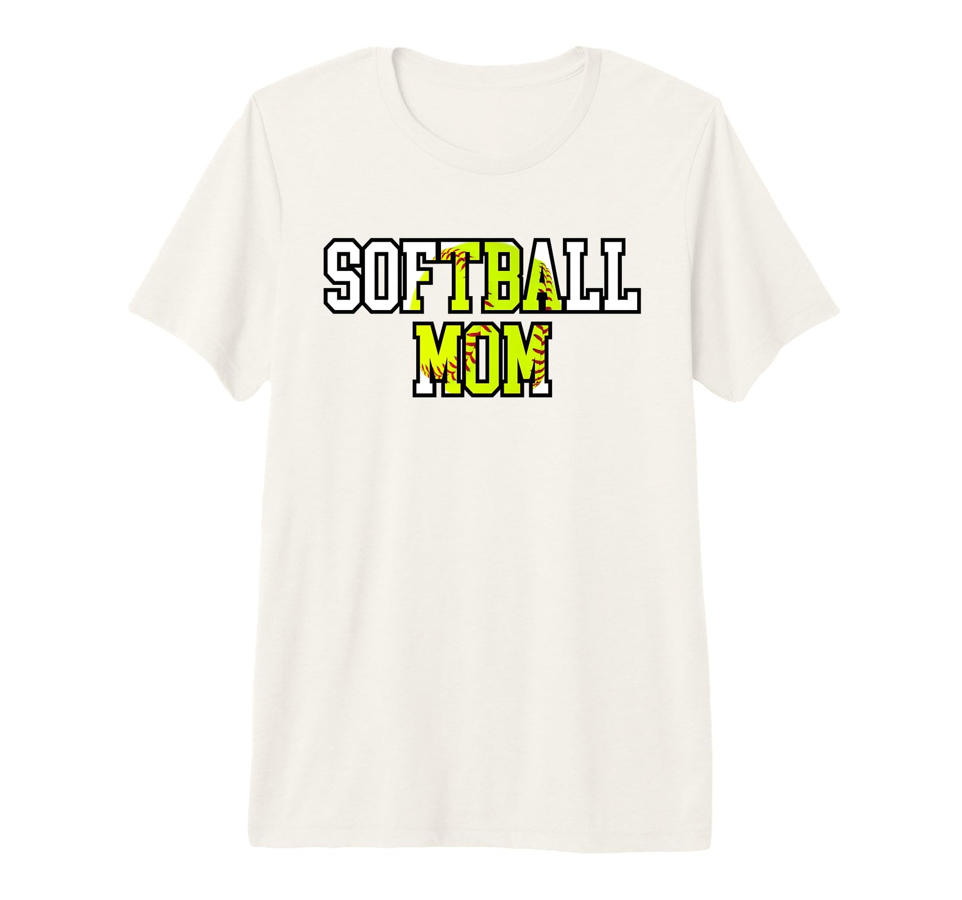 Softball Mom Game Day School Spirit T-Shirt - Novelty Apparel for Adults - T-Shirt, Sweatshirt, Hoodie
