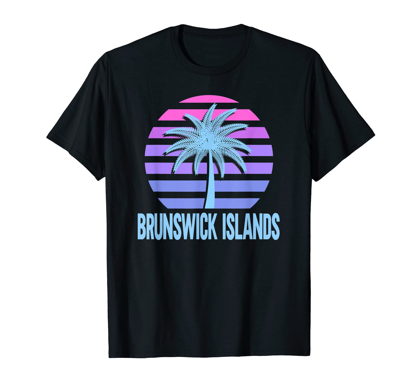 Brunswick Islands Vacation T-Shirt - Fun Novelty Design Men Women - T-Shirt, Sweatshirt, Hoodie