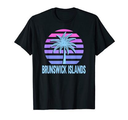 Brunswick Islands Vacation T-Shirt - Fun Novelty Design Men Women - T-Shirt, Sweatshirt, Hoodie