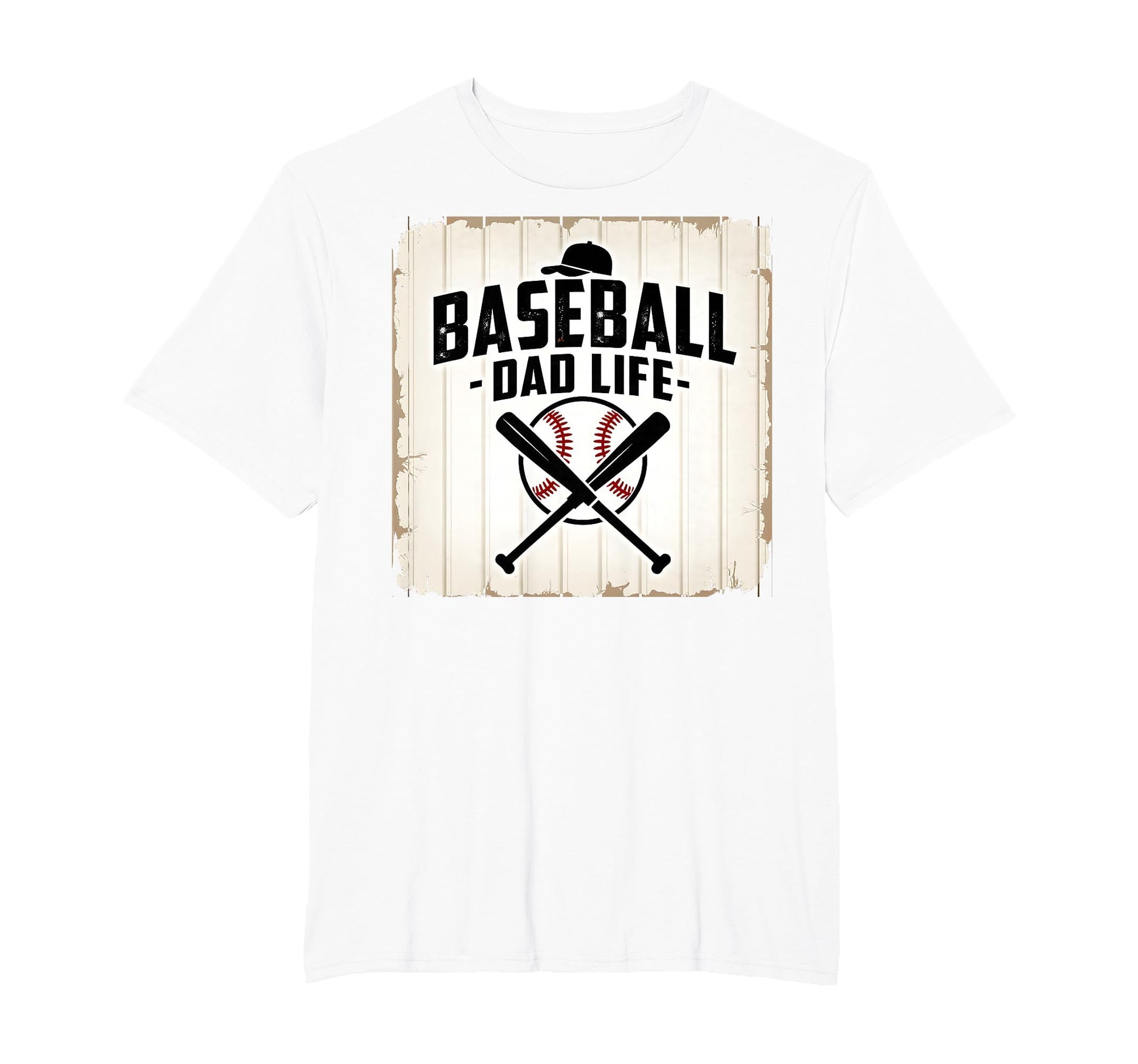 Baseball Dad Life Proud Father T-Shirt - Casual Everyday Wear Men Women - T-Shirt, Sweatshirt, Hoodie