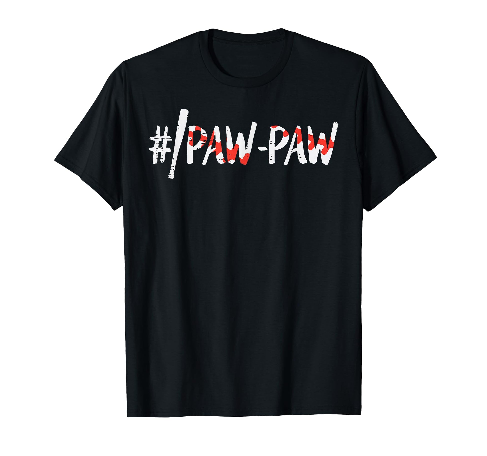 Hashtag Baseball Bat Paw Paw Fathers T-Shirt - Fun Novelty Design Unisex - T-Shirt, Sweatshirt, Hoodie