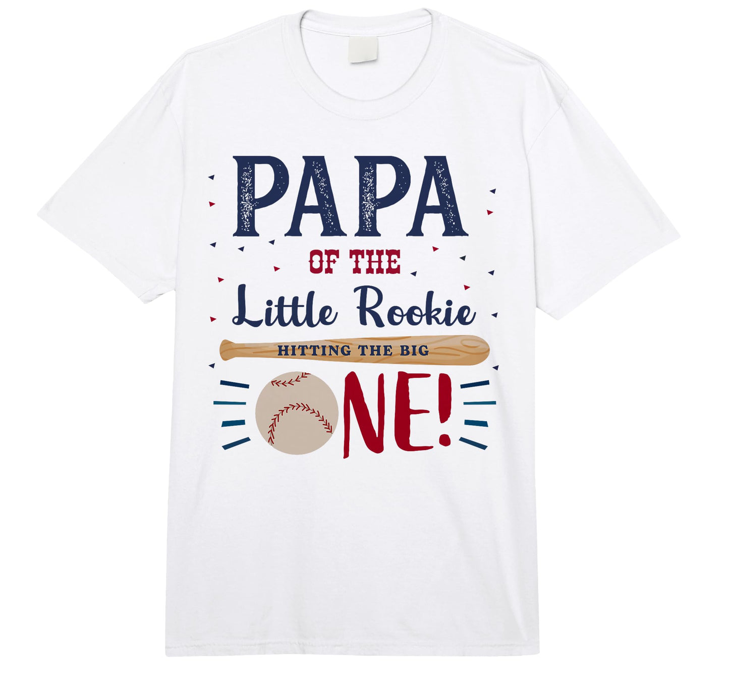 Papa Daddy First Birthday Little T-Shirt - Aesthetic Graphic for Adults - T-Shirt, Sweatshirt, Hoodie