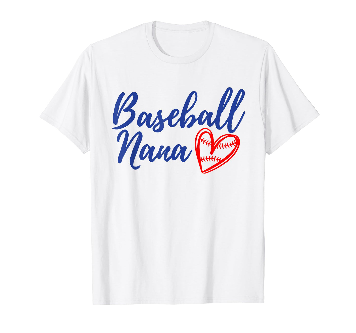 Baseball Nana Heart Matching Family T-Shirt - Aesthetic Graphic Men Women - T-Shirt, Sweatshirt, Hoodie