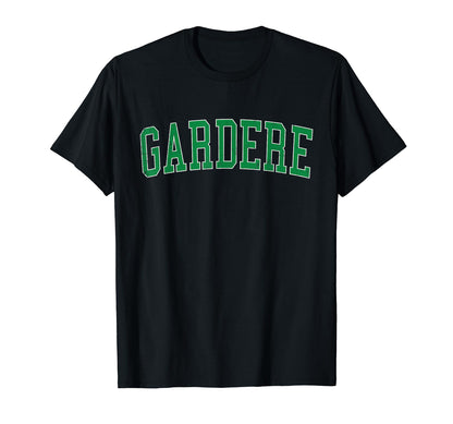 Gardere La Distressed Green Varsity T-Shirt - Graphic Print Men Women - T-Shirt, Sweatshirt, Hoodie