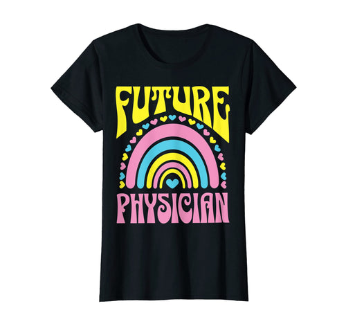 Future Physician Bright Rainbow T-Shirt - Streetwear Style for Adults - T-Shirt, Sweatshirt, Hoodie