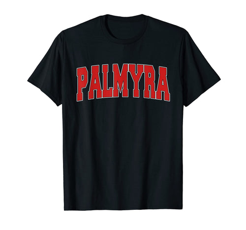 Palmyra Ny New York Varsity Usa T-Shirt - Custom Art Print for Adults - T-Shirt, Sweatshirt, Hoodie