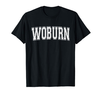 Woburn Ma Massachusetts Usa Sports T-Shirt - Minimalist Print for Adults - T-Shirt, Sweatshirt, Hoodie