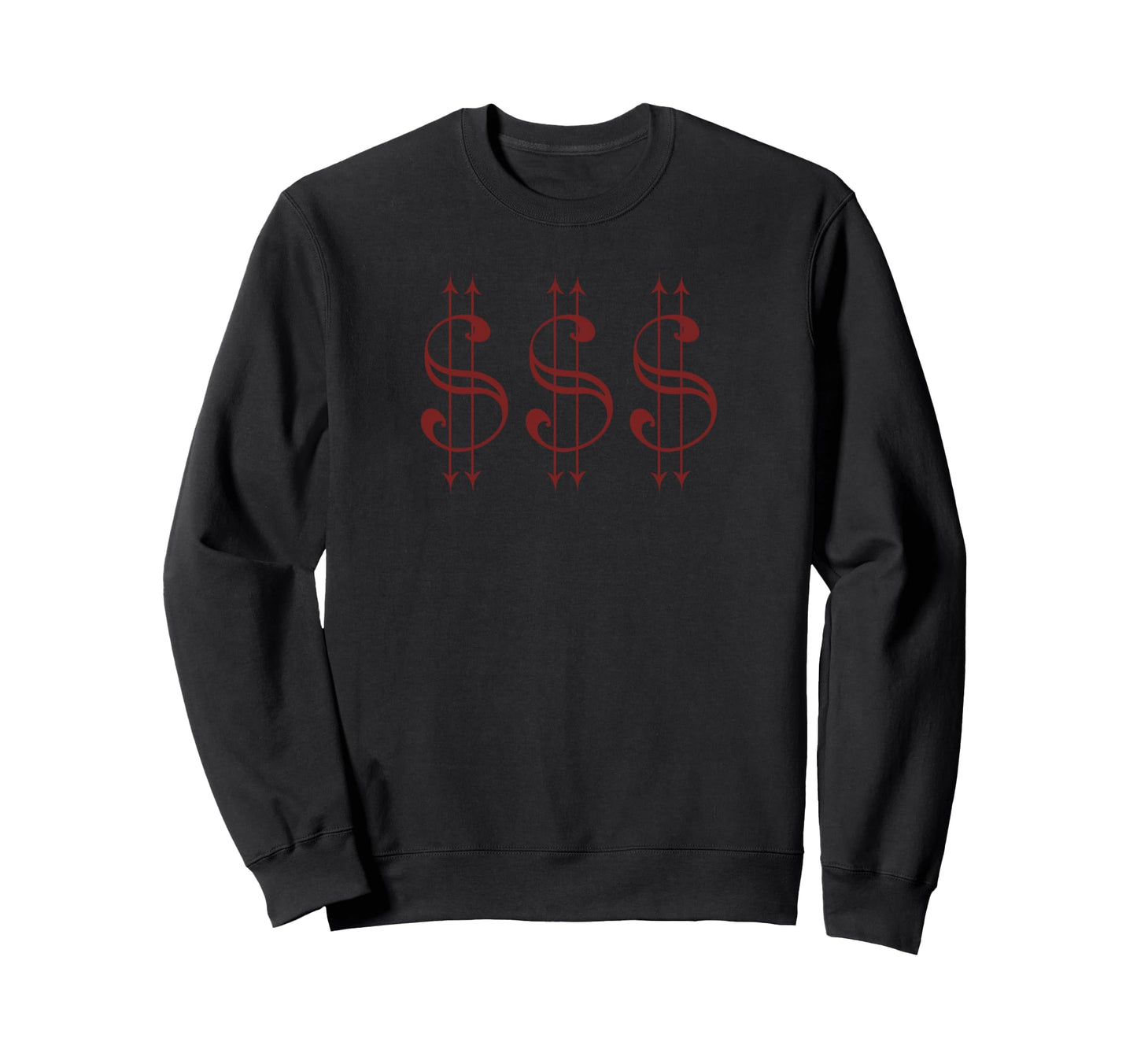 Dollar Sign Grunge Alternative Sweatshirt - Streetwear Style for Adults - T-Shirt, Sweatshirt, Hoodie