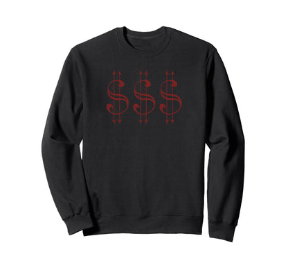 Dollar Sign Grunge Alternative Sweatshirt - Streetwear Style for Adults - T-Shirt, Sweatshirt, Hoodie