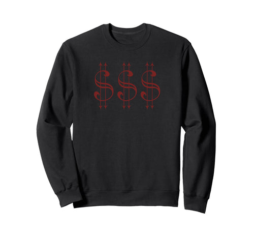 Dollar Sign Grunge Alternative Sweatshirt - Streetwear Style for Adults - T-Shirt, Sweatshirt, Hoodie