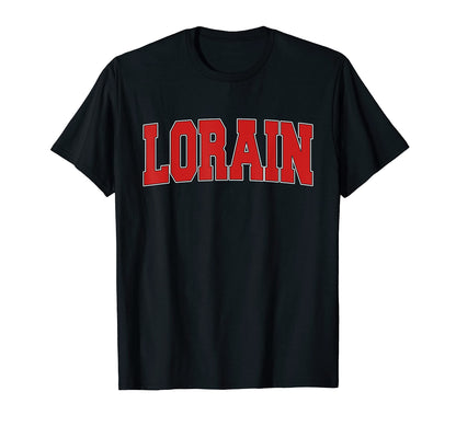 Lorain Oh Ohio Varsity Usa Sports T-Shirt - Graphic Print Men Women - T-Shirt, Sweatshirt, Hoodie