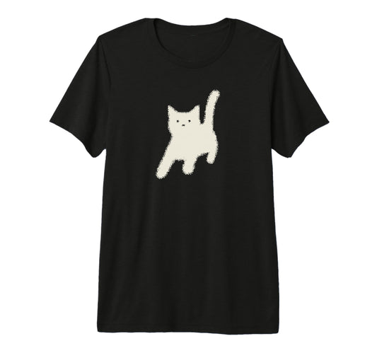 Y2K Cat Scary Back Tomcat 90S 80S 2000S T-Shirt - Custom Art Print Unisex - T-Shirt, Sweatshirt, Hoodie