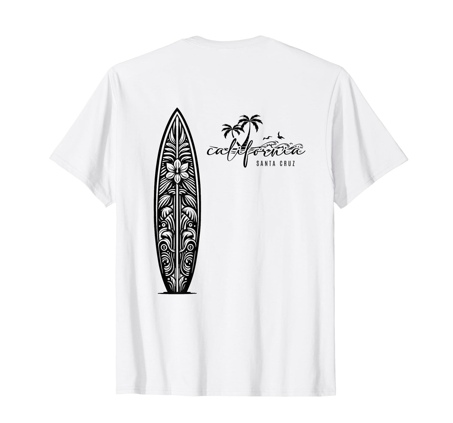 California Santa Cruz Surfing T-Shirt - Novelty Apparel Men Women - T-Shirt, Sweatshirt, Hoodie