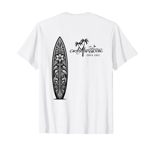California Santa Cruz Surfing T-Shirt - Novelty Apparel Men Women - T-Shirt, Sweatshirt, Hoodie