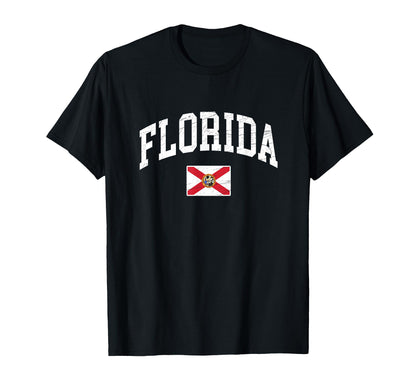 Florida Worn Stripes T-Shirt - Fun Novelty Design Men Women - T-Shirt, Sweatshirt, Hoodie