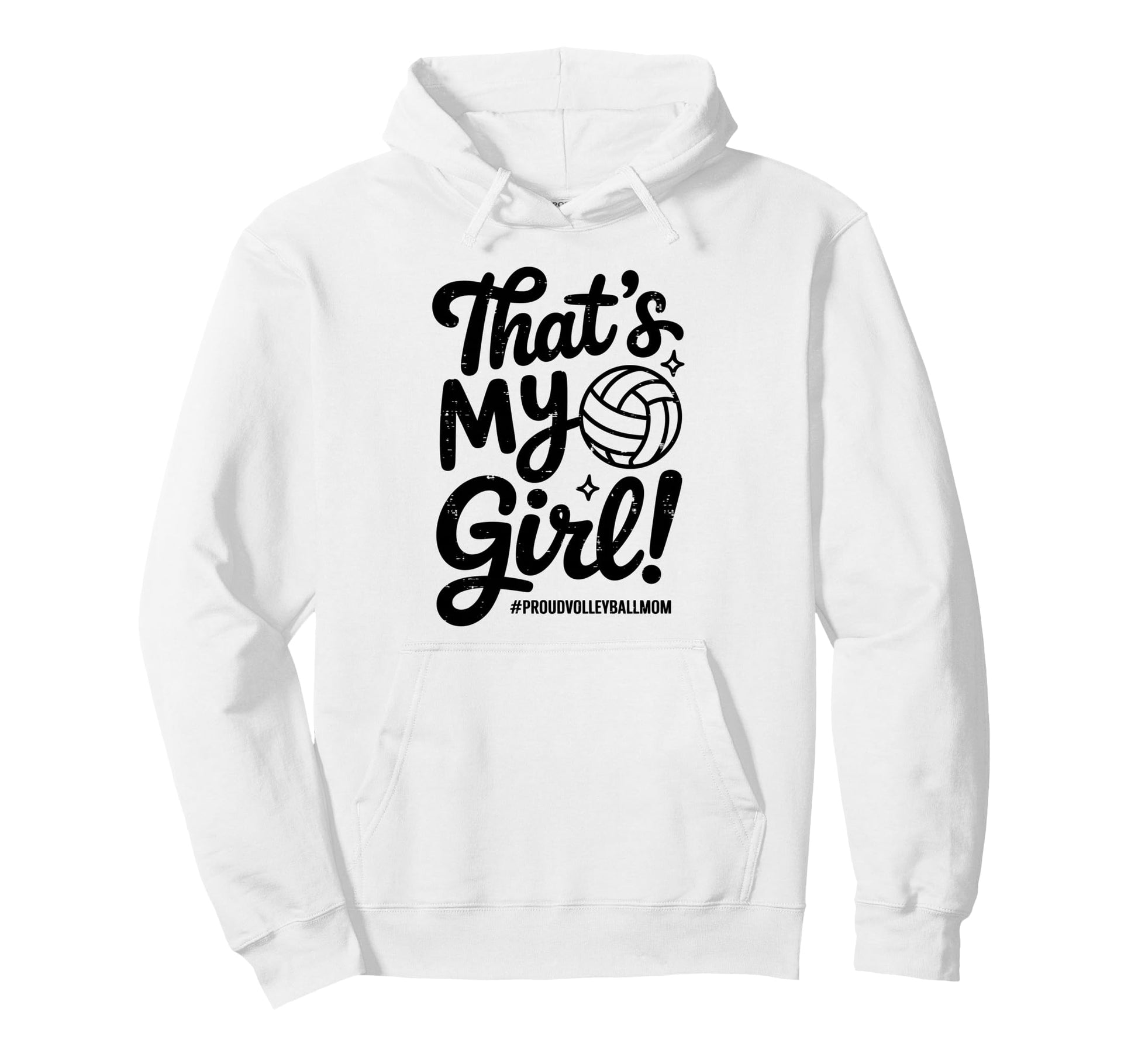 Thats My Proud Volleyball Mom Mama Hoodie - Aesthetic Graphic for Adults - T-Shirt, Sweatshirt, Hoodie