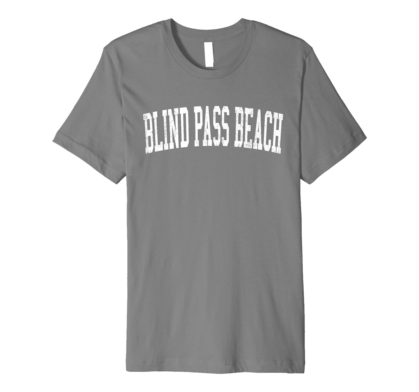 Blind Pass Beach Distressed White T-Shirt - Aesthetic Graphic Unisex - T-Shirt, Sweatshirt, Hoodie