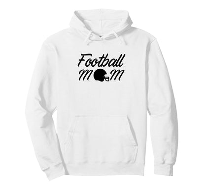 Football Mom Mama Gameday Helmet Fan Hoodie - Novelty Apparel for Adults - T-Shirt, Sweatshirt, Hoodie