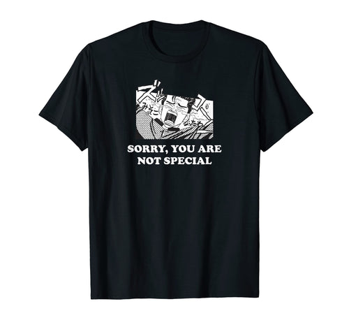 Vaporwave Anime Sorryy You Are Not T-Shirt - Novelty Apparel for Adults - T-Shirt, Sweatshirt, Hoodie