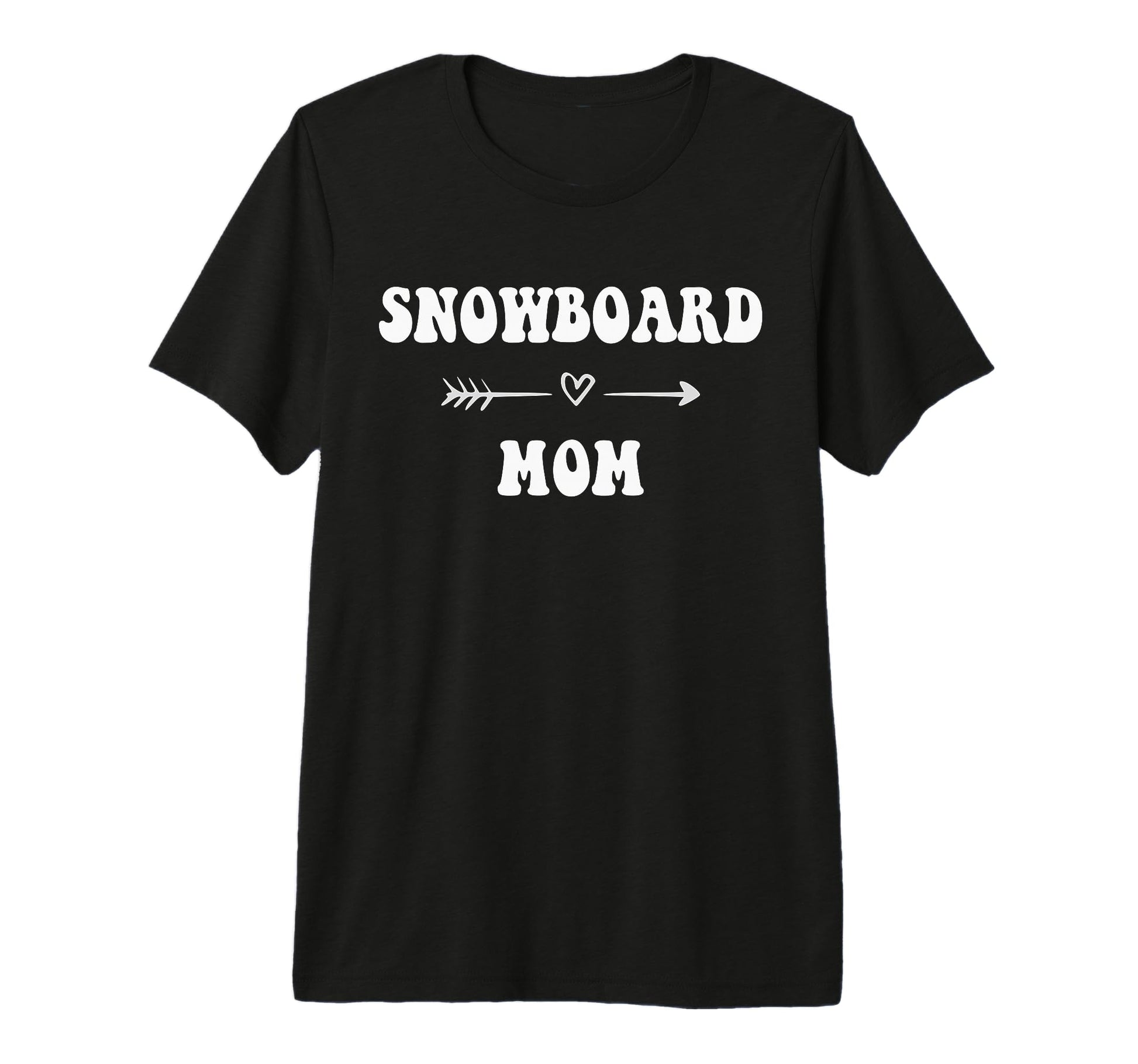 Snowboard Mom Snowboarder Stylish T-Shirt - Graphic Print for Adults - T-Shirt, Sweatshirt, Hoodie