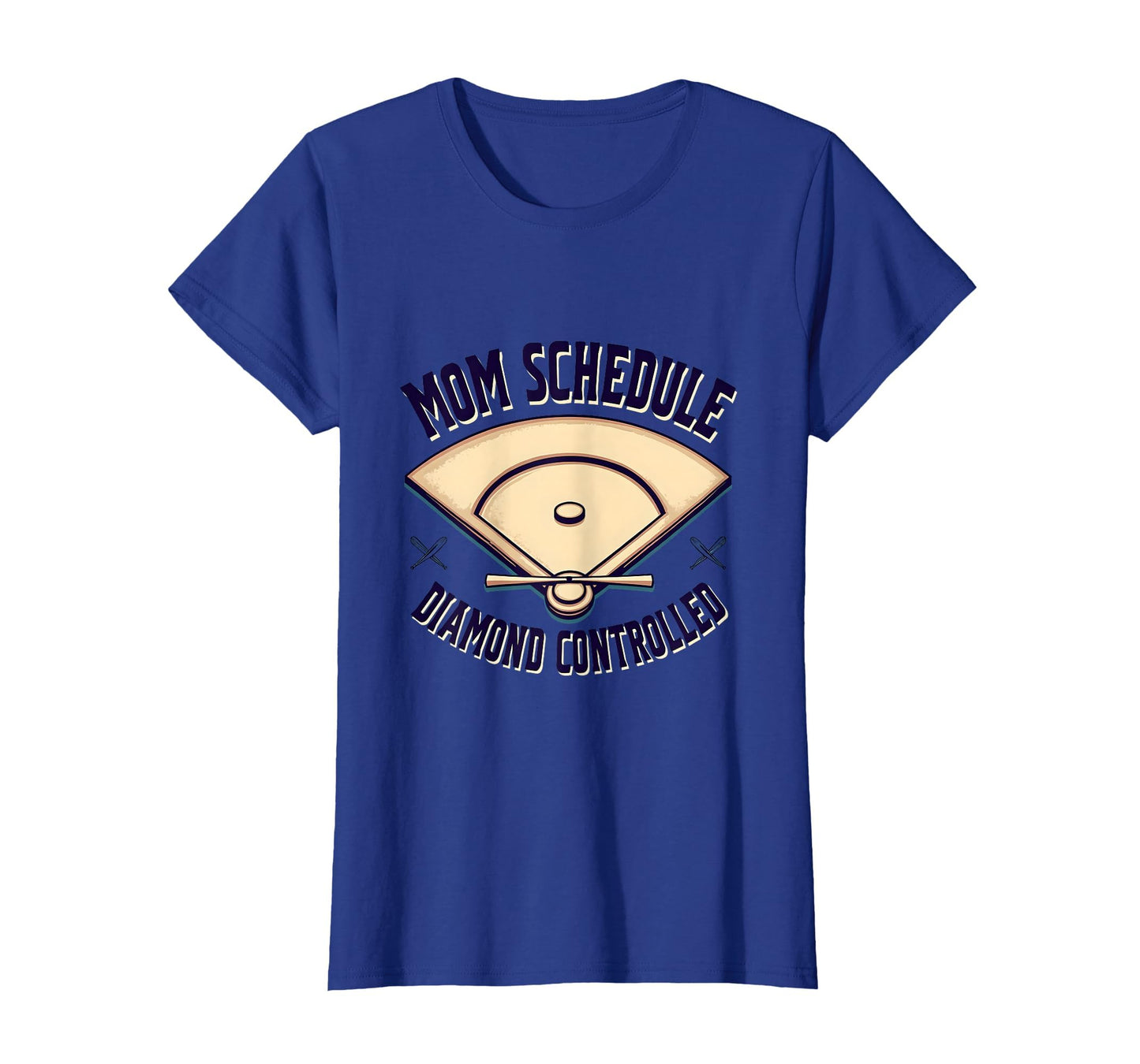Baseball Mom Diamond Controlled T-Shirt - Casual Everyday Wear Unisex - T-Shirt, Sweatshirt, Hoodie