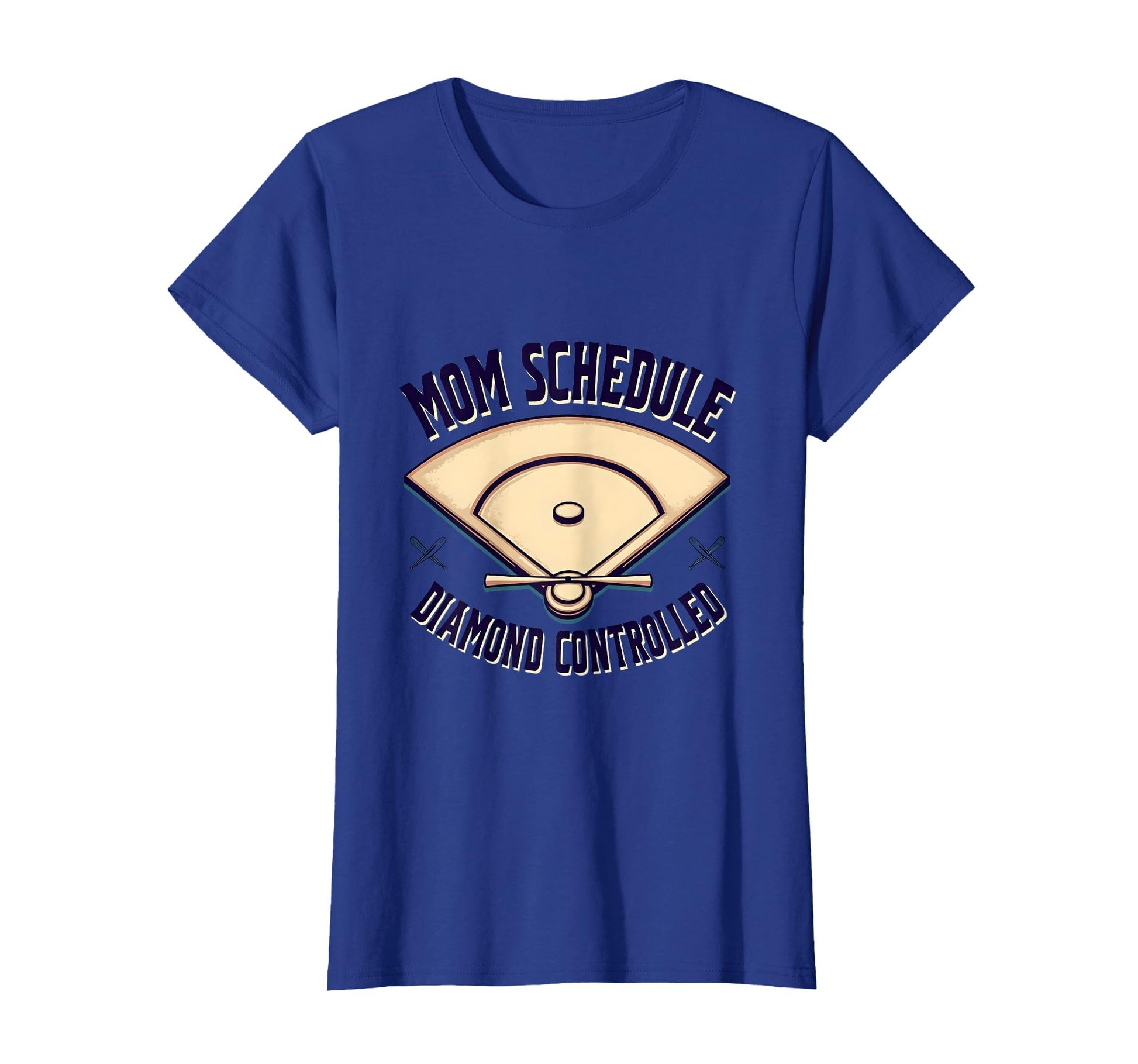 Baseball Mom Diamond Controlled T-Shirt - Casual Everyday Wear Unisex - T-Shirt, Sweatshirt, Hoodie