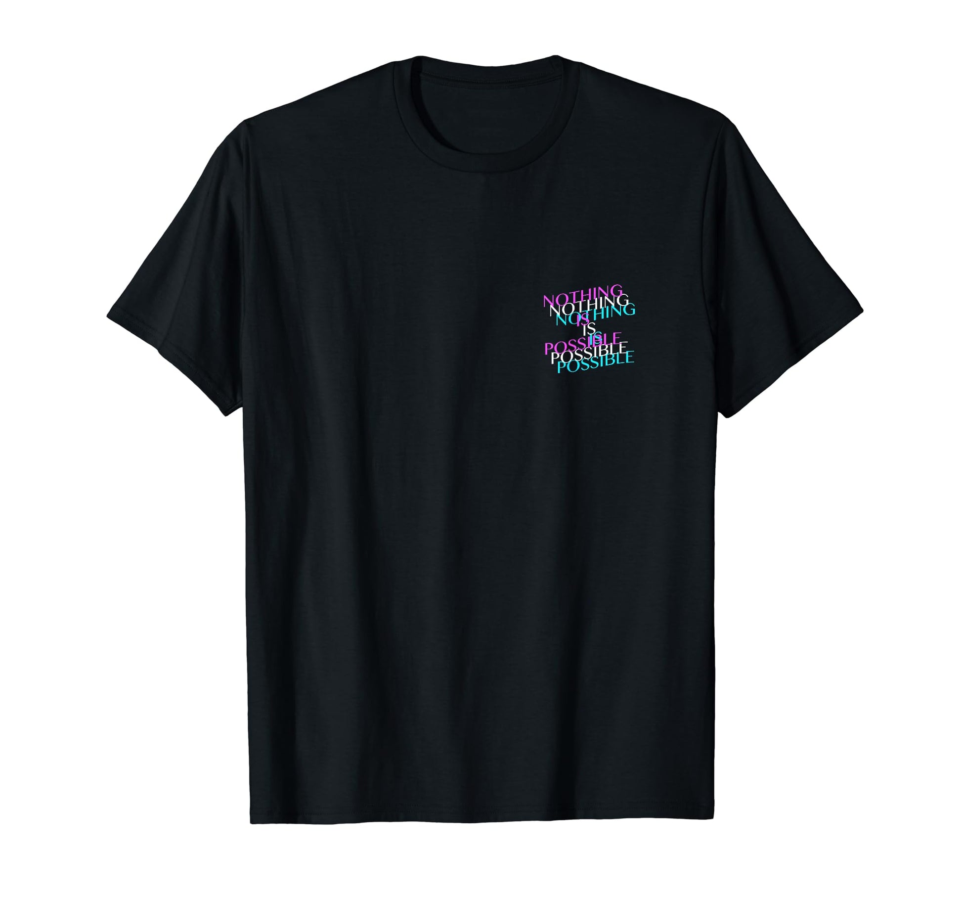 Sad Nothing Is Possible Vaporwave T-Shirt - Trendy Graphic Men Women - T-Shirt, Sweatshirt, Hoodie