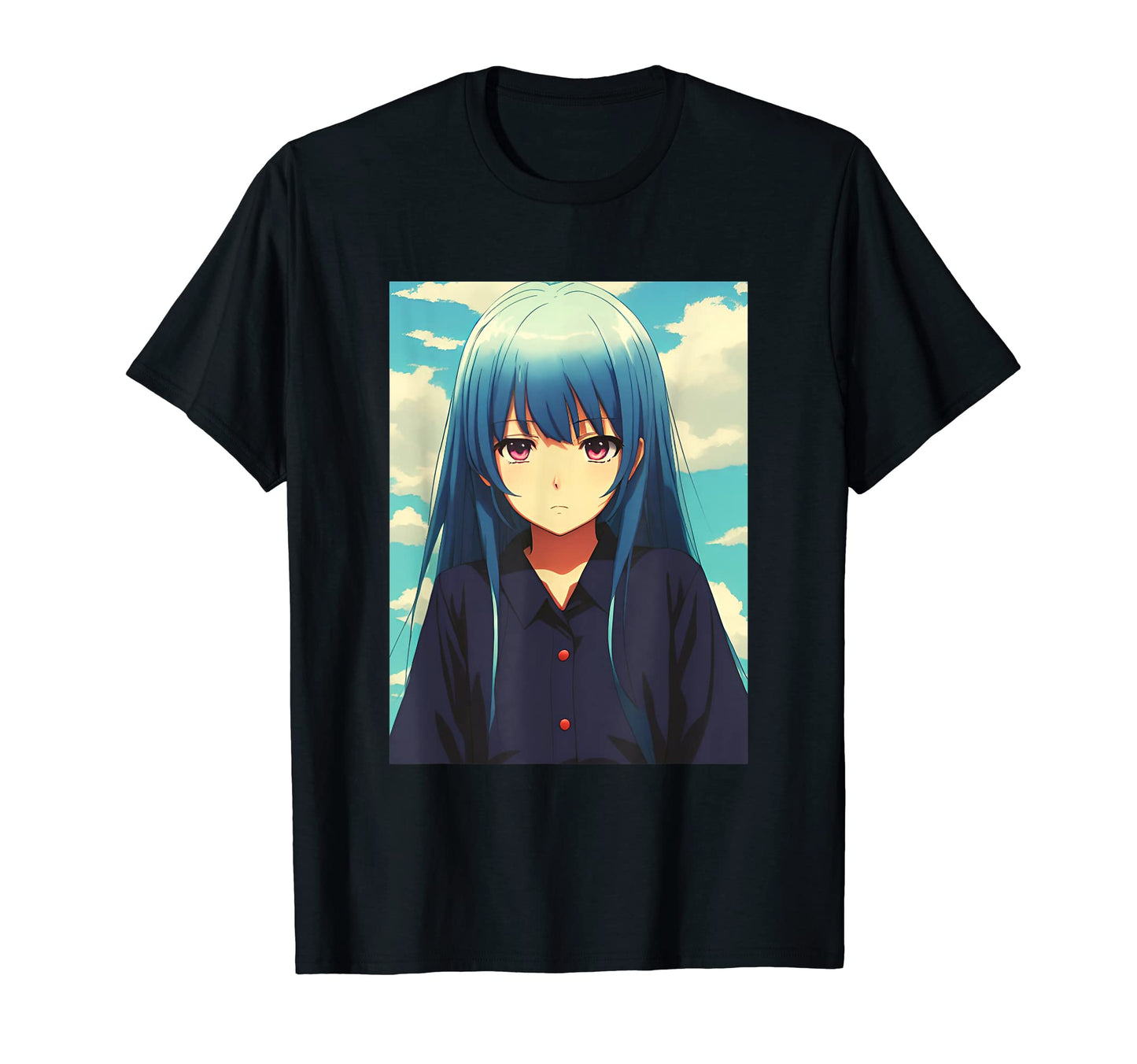 Japanese Streetwear Vaporwave Sad T-Shirt - Aesthetic Graphic Men Women - T-Shirt, Sweatshirt, Hoodie