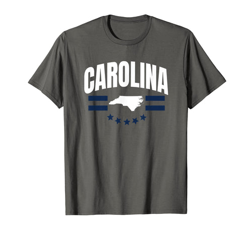 Carolina Blue Light Blue Stripe Carolina T-Shirt - Streetwear Style Unisex - T-Shirt, Sweatshirt, Hoodie