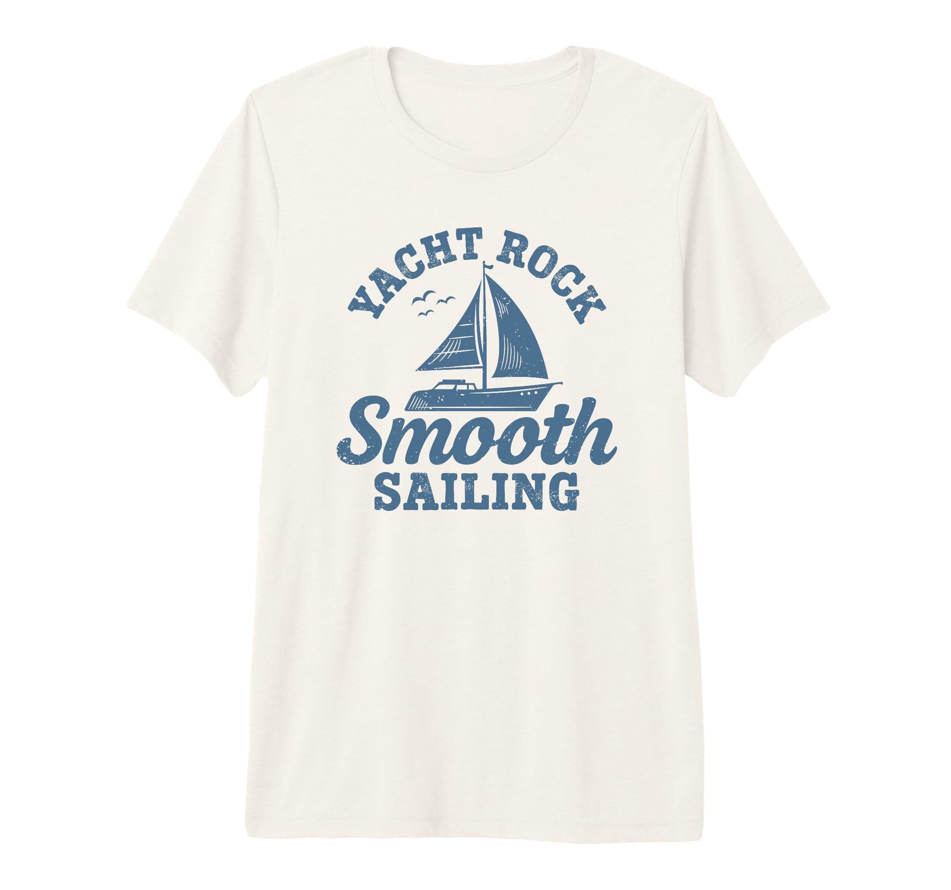 Nautical Yacht Rock Smooth Sailing T-Shirt - Minimalist Print for Adults - T-Shirt, Sweatshirt, Hoodie