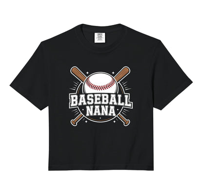 Baseball Nana Grandma Softball Sports Mom Hoodie - Graphic Print Men Women - T-Shirt, Sweatshirt, Hoodie