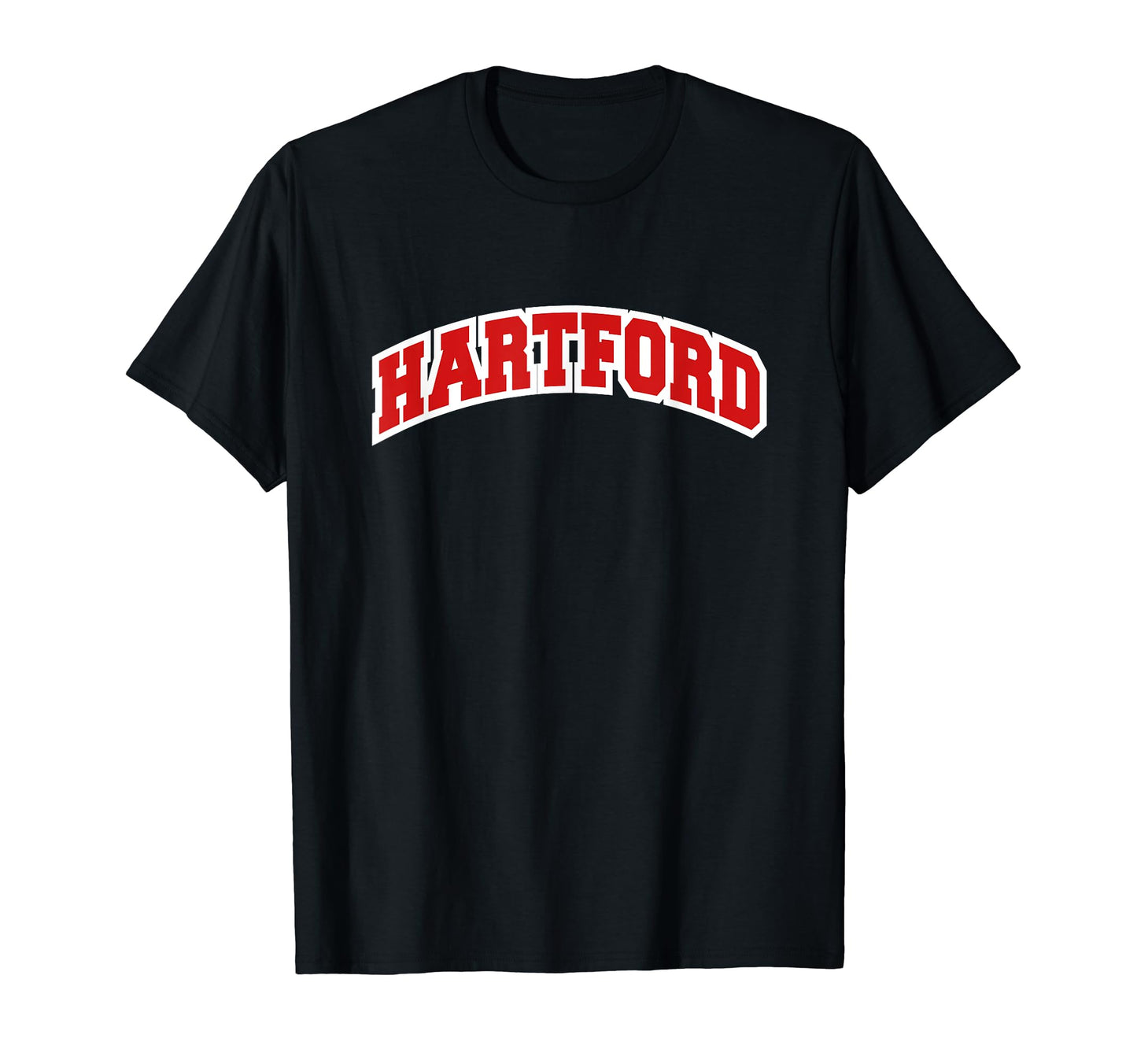 Hartford Connecticut Varsity T-Shirt - Minimalist Print Unisex - T-Shirt, Sweatshirt, Hoodie