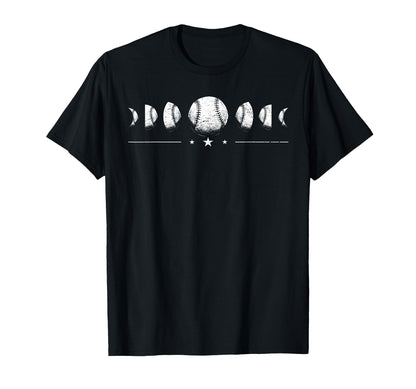 Lunar Moon Phase Phases Moon T-Shirt - Casual Everyday Wear for Adults - T-Shirt, Sweatshirt, Hoodie