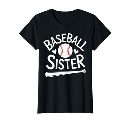 Baseball Player Baseball Sister T-Shirt - Streetwear Style Men Women - T-Shirt, Sweatshirt, Hoodie
