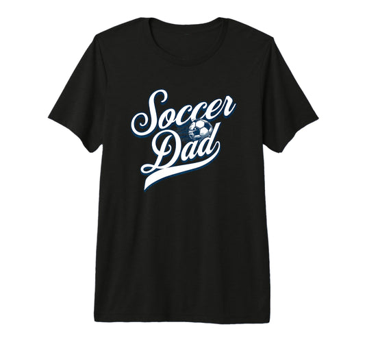 Soccer Dad Usa Soccer Game Day T-Shirt - Fun Novelty Design Men Women - T-Shirt, Sweatshirt, Hoodie