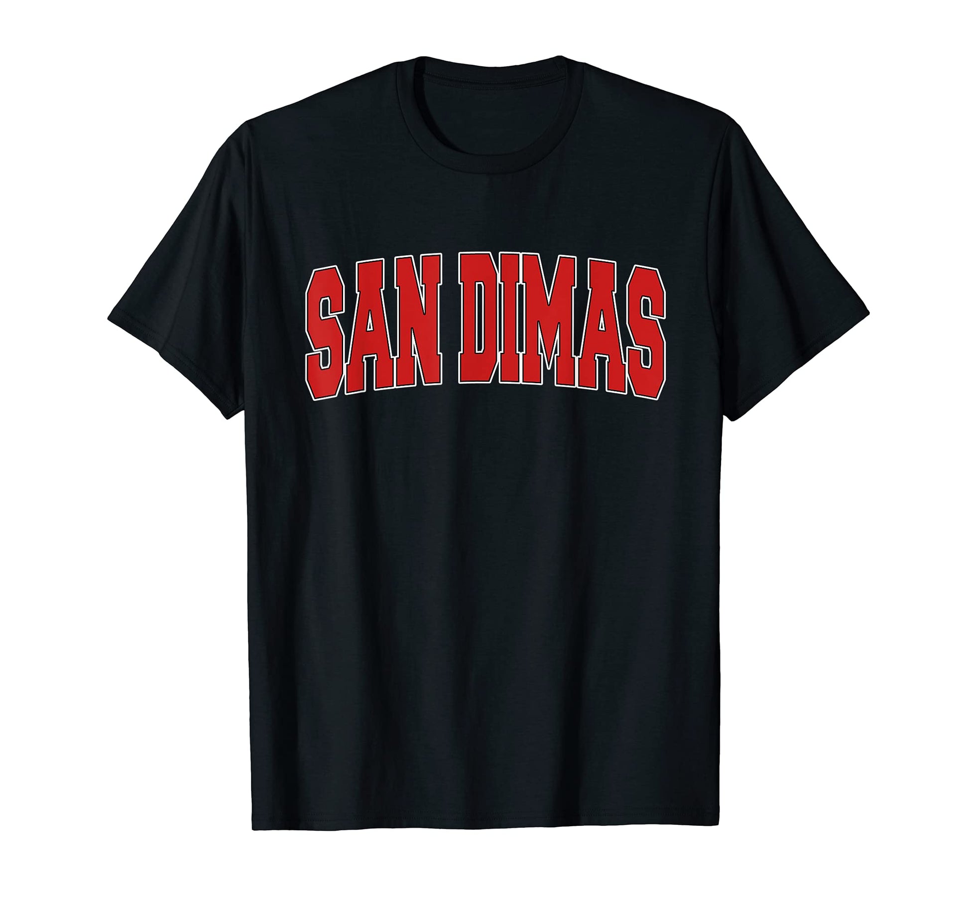 San Dimas Ca California Varsity T-Shirt - Casual Everyday Wear for Adults - T-Shirt, Sweatshirt, Hoodie